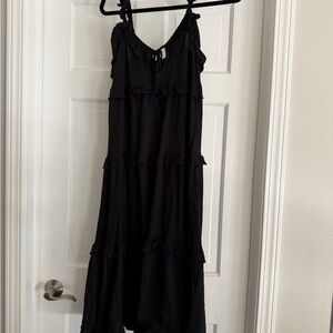 JCrew ruffled sundress